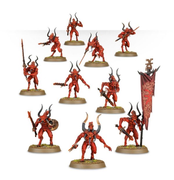 Games Workshop - Warhammer 40,000/Age of Sigmar - Daemons of Khorne - Bloodletters