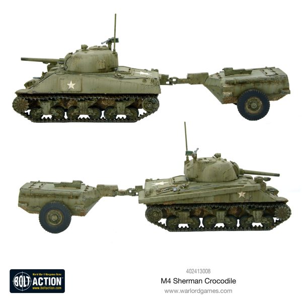 Warlord Games - Bolt Action World War II Wargames - US M4 Sherman Crocodile Tank - Image 5