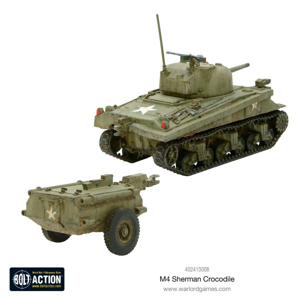 Warlord Games - Bolt Action World War II Wargames - US M4 Sherman Crocodile Tank - Image 4