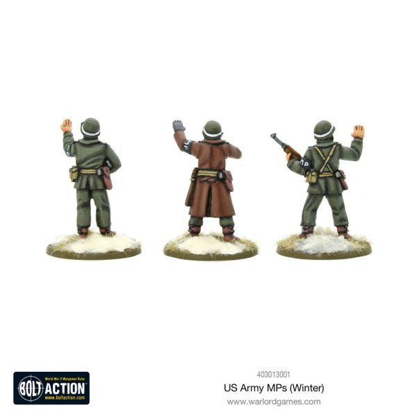 Warlord Games - Bolt Action WWII Wargame - US Army MPs (Winter) - Image 2