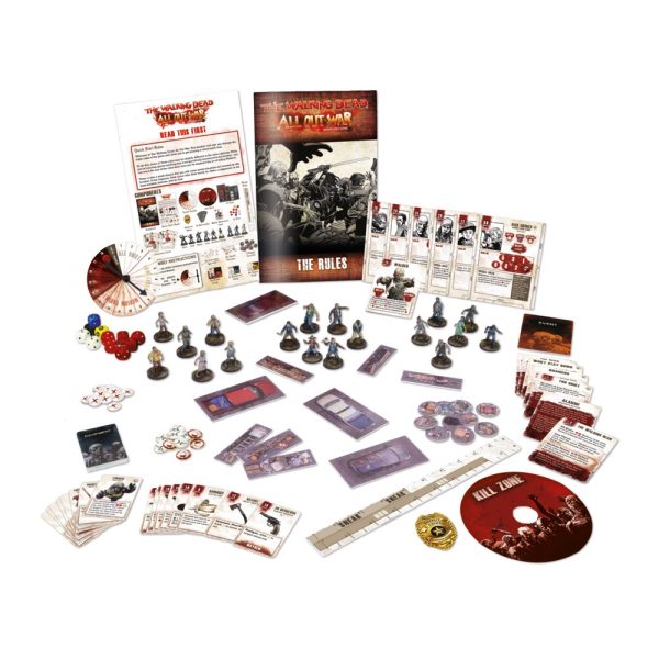 Mantic Games - The Walking Dead Miniatures Game - All Out War - Core Set