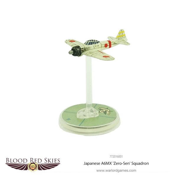 Warlord Games - Blood Red Skies - Mitsubishi A6-M5 Zero - 6 Plane Squadron - Image 2