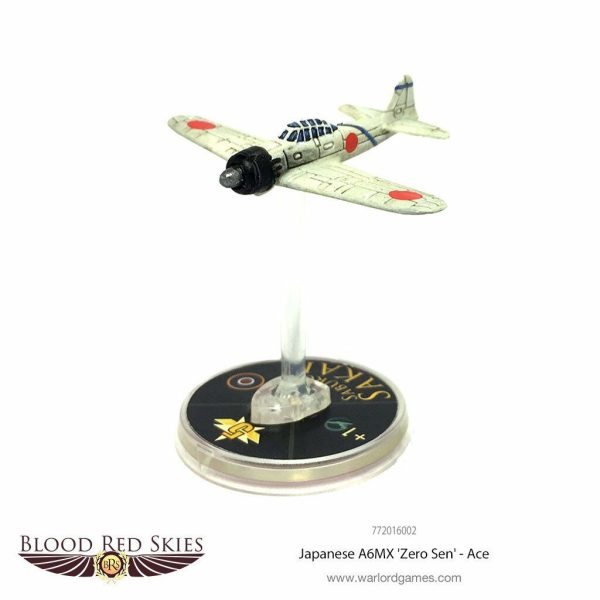 Warlord Blood Red Skies Saburo Sakai  - Japanese Mitsubishi A6M5 Zero Ace Pilot - Image 2