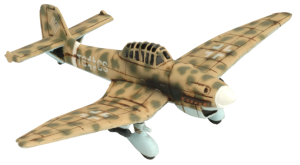 Battlefront Flames of War WWII - German  JU 87 Stuka Dive Bomber Flight (GBX103) - Image 6