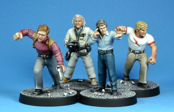 Crooked Dice - 7TV 2nd Edition - Inch High Spy-Fi - Heroes Set 1