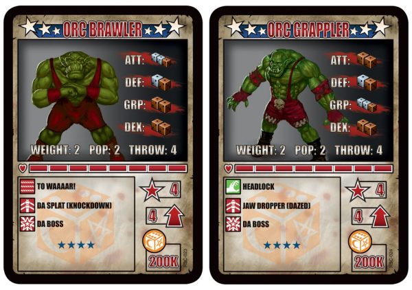 TT Combat - Rumbleslam - The Game Of Fantasy Wrestling - The Green Bruisers Team - Image 3