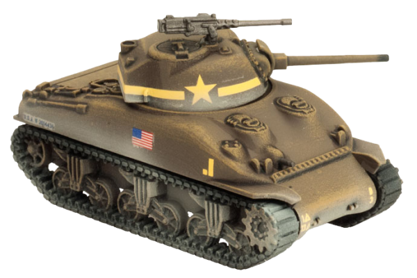 Battlefront - Flames of War WWII - US - M4 Sherman Tank Platoon (UBX55) - Image 5