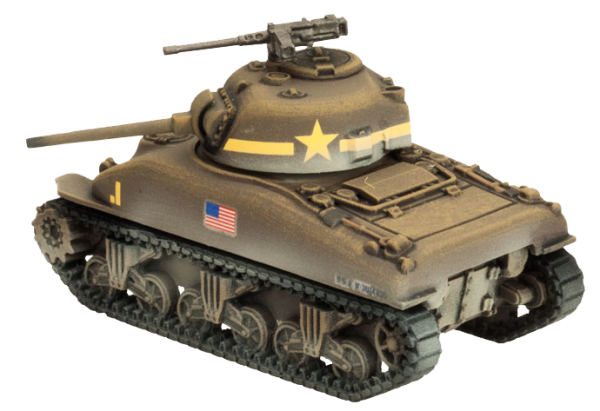 Battlefront - Flames of War WWII - US - M4 Sherman Tank Platoon (UBX55) - Image 4