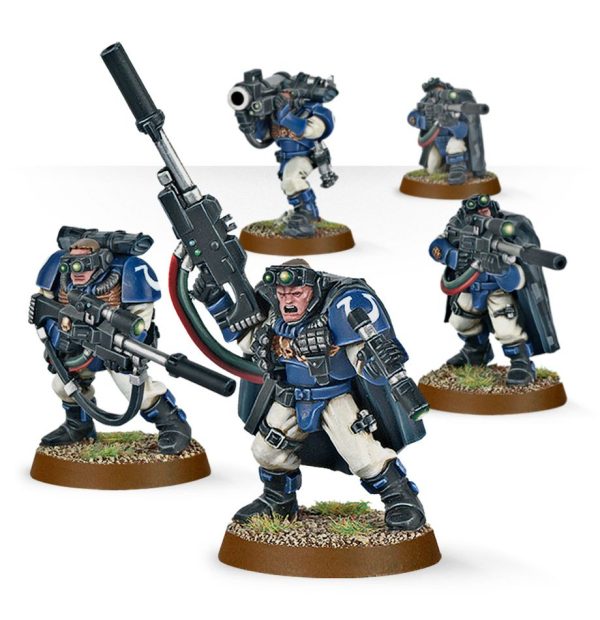 Games Workshop - Warhammer 40,000 - Space Marines - Scouts with Sniper Rifles