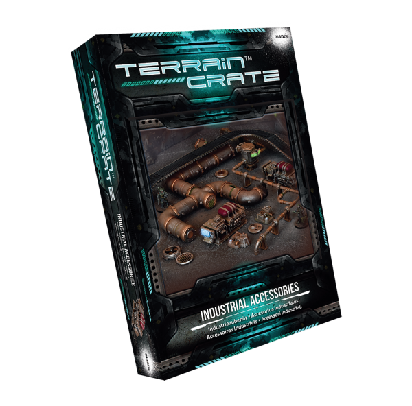 Mantic - Terrain Crate - Sci-Fi - Industrial Accessories