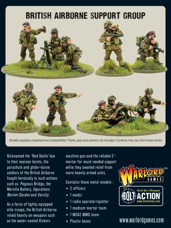 Warlord Games - Bolt Action WWII Wargame - British Airborne Support Group - Image 2