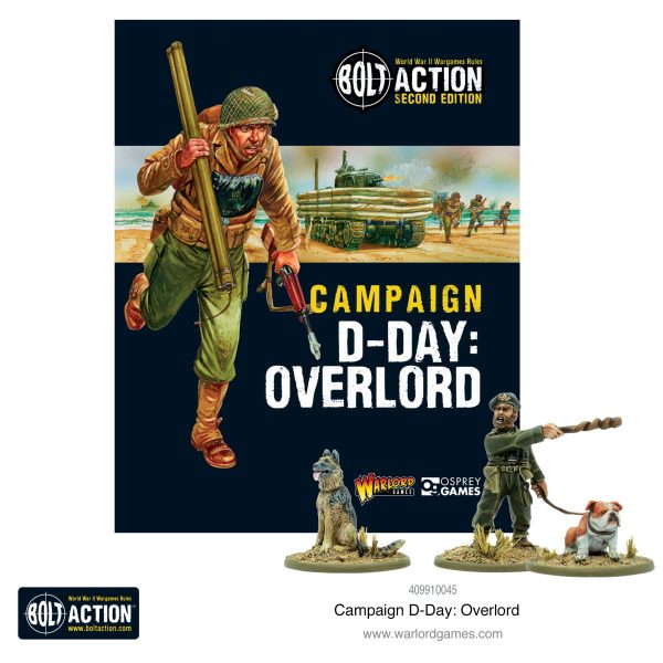 Warlord - Bolt Action World War II - Campaign: D-Day Overlord + Capt Colin Maud