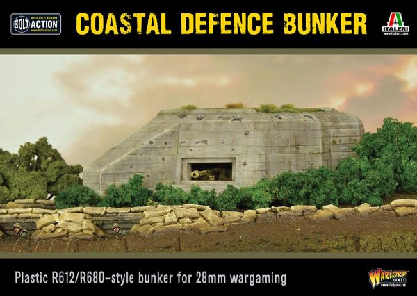 Warlord Games - Bolt Action - Costal Defence Bunker - Ideal for D-Day Battles