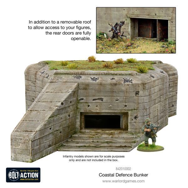 Warlord Games - Bolt Action - Costal Defence Bunker - Ideal for D-Day Battles - Image 3