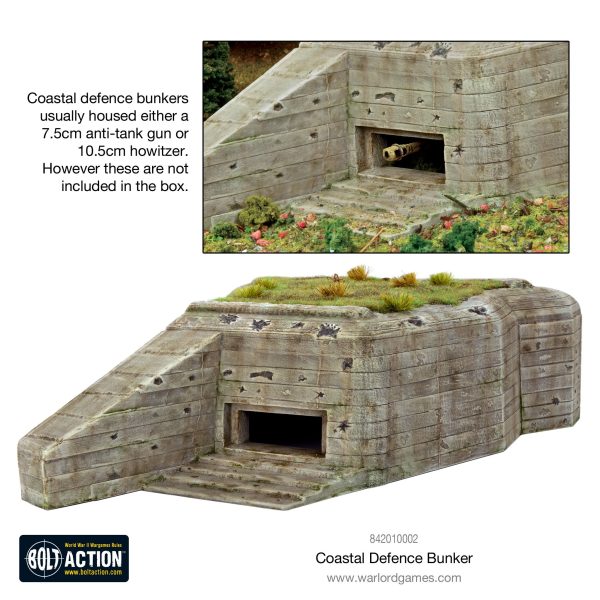 Warlord Games - Bolt Action - Costal Defence Bunker - Ideal for D-Day Battles - Image 4