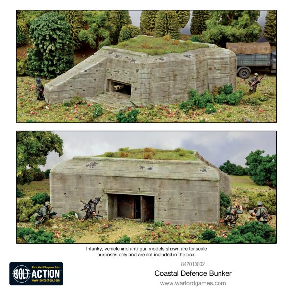 Warlord Games - Bolt Action - Costal Defence Bunker - Ideal for D-Day Battles - Image 5