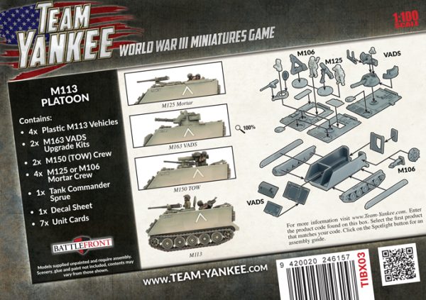 Battlefront - Team Yankee - World War III - Oil War - Israel - M113 Platoon - Image 2