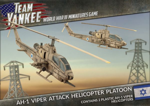 Battlefront - Team Yankee - Israel - AH-1 Viper Attack Helicopter Platoon