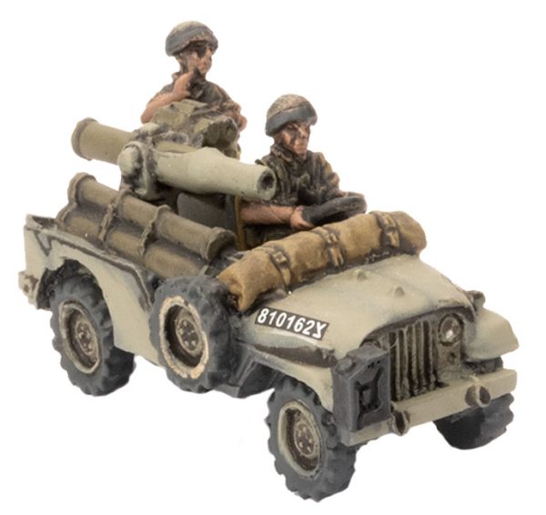 Battlefront - Team Yankee - World War III - Israel - Jeep (TOW) Platoon