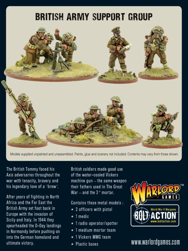 Warlord Games - Bolt Action - British Army Support Group - Image 2