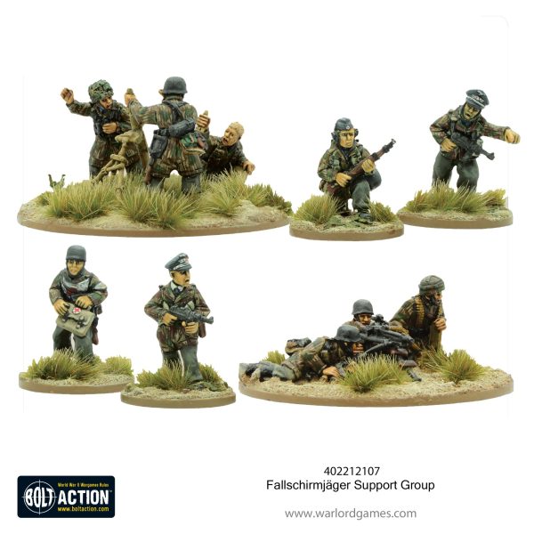 Warlord Games - Bolt Action - German Fallschirmjager Support Group - Image 3