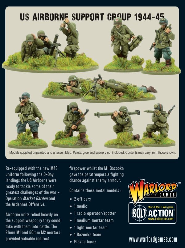 Warlord Games - Bolt Action - US Airborne Support Group 1944-45 - Image 2