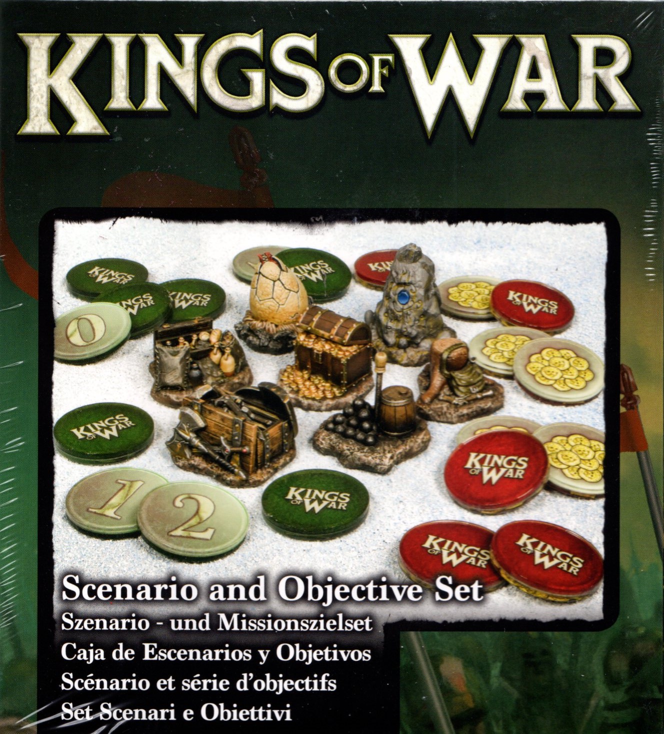 Kings of War Scenario and Objective Set NIB 