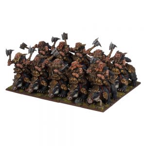 Mantic Games - Kings of War - Dwarfs - Brock Riders Regiment