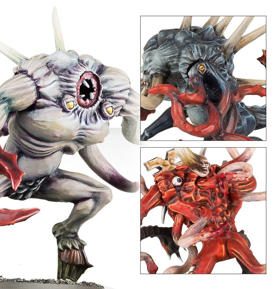 Games Workshop - Warhammer 40,000/Age of Sigmar - Slaves to Darkness - Chaos Spawn - Image 3