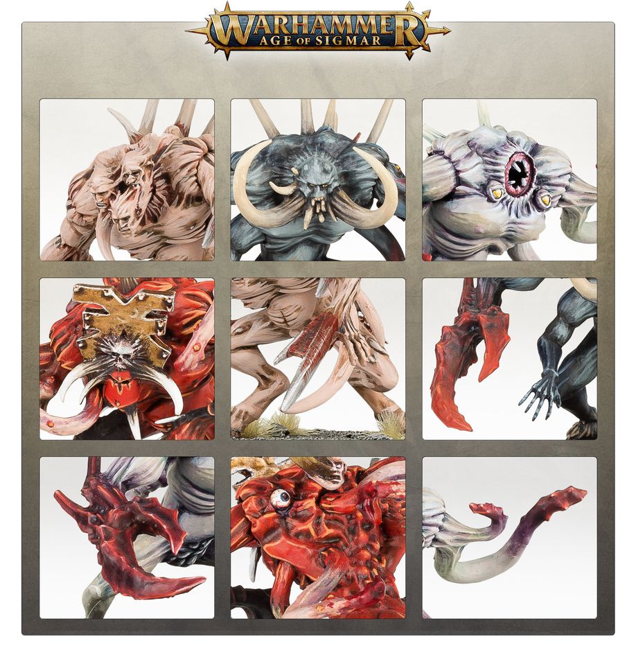 Games Workshop - Warhammer 40,000/Age of Sigmar - Slaves to Darkness - Chaos Spawn - Image 2