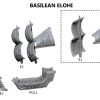 Mantic - Kings of War - Armada - Basileans - Elohi Ship - Image 2
