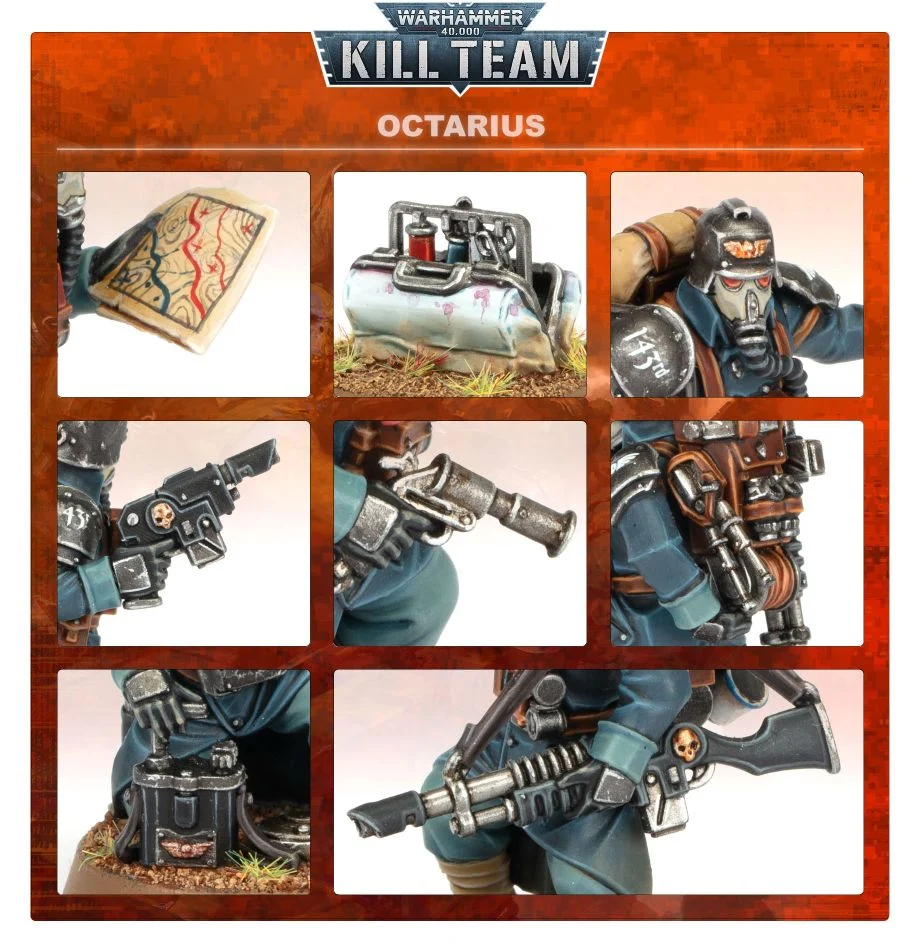 Games Workshop Warhammer 40k Kill Team: Octarius Orks Transfer Sheet, New