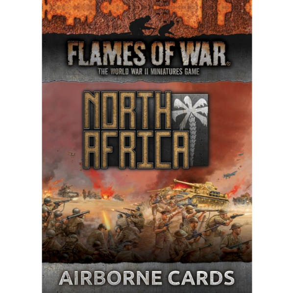 Battlefront - Flames of War - North Africa Mid-War Airborne Cards