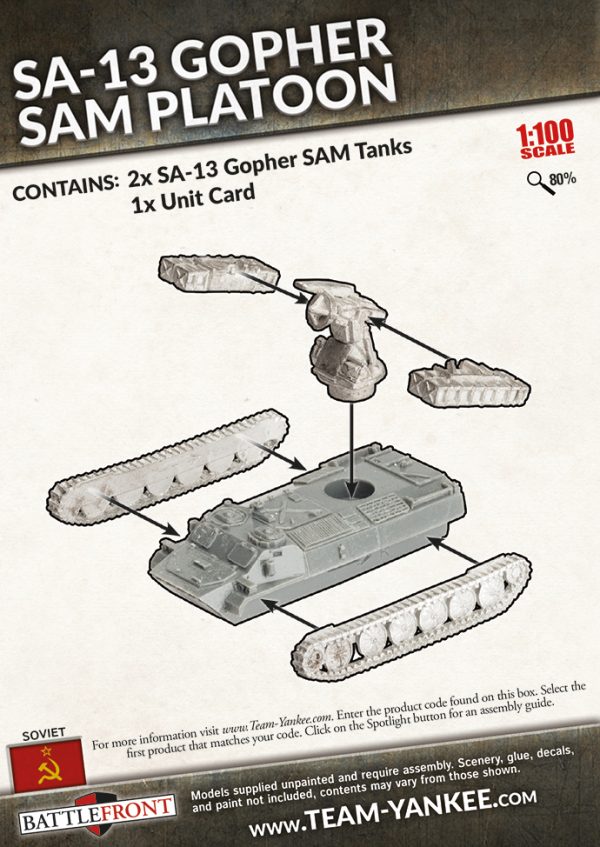 Team Yankee - Soviet - SA-13 Gopher SAM Platoon (TSBX06) - Image 2