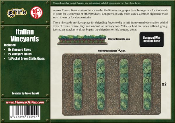 Gale Force Nine - Battlefield In A Box - 15mm Italian Vineyards (BB116) - Image 2