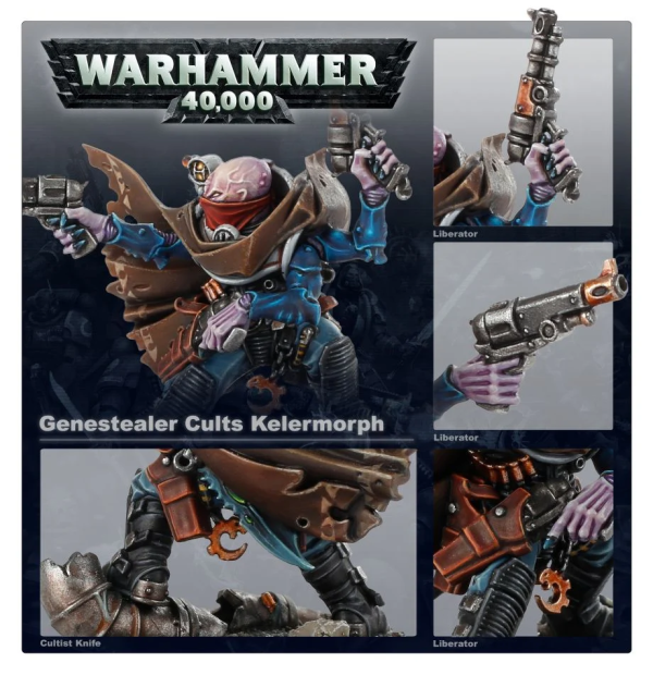 Games Workshop - Warhammer 40,000 - Genestealer Cults - Kelermorph - Image 2