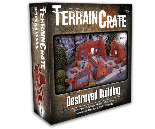 Mantic - Terrain Crate - Modern - Destroyed Building