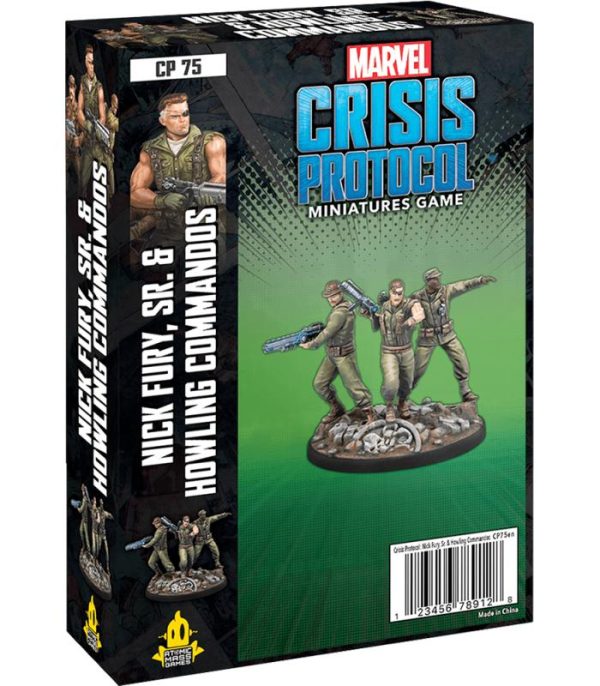 Marvel Crisis Protocol - Nick Fury, SR. and Howling Commandos