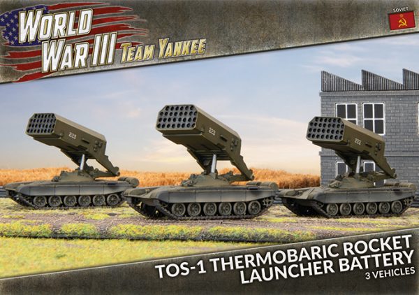 Battlefront - Team Yankee World War III - Soviets - TOS-1 Thermobaric Rocket Launcher Battery