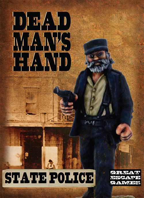 Great Escape Games - Dead Man's Hand - State Police Gang - 28mm Metal Miniatures