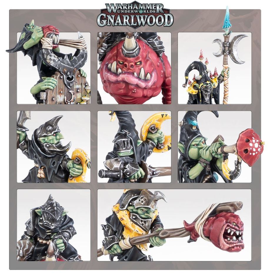 Foam tray for core-set box of WHU: Gnarlwood