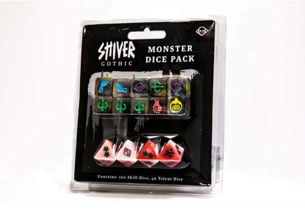 Parable Games - Shiver RPG - Roleplaying Tales In The Strange & Unknown - Monster Archetype Dice Pack