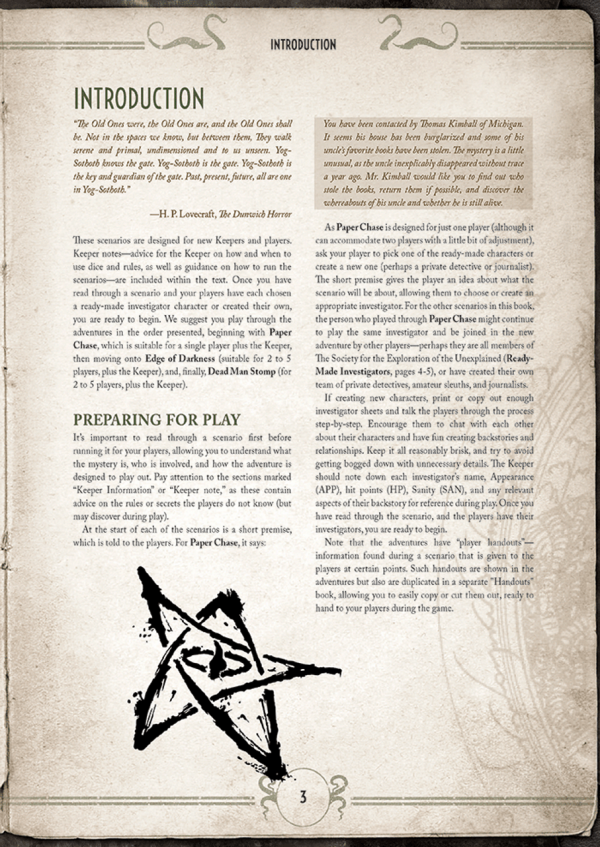 Chaosium - Call Of Cthulu Starter Set - 7th Edition - Image 9