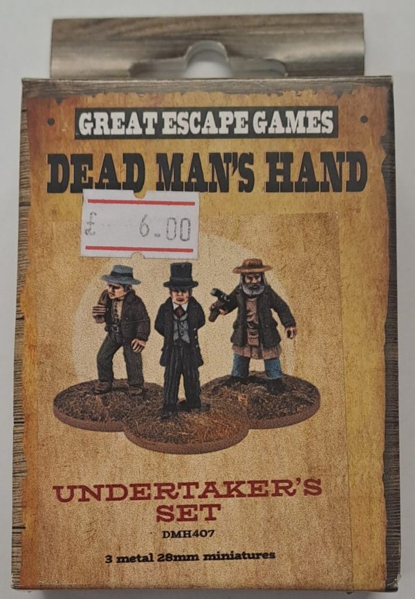 Great Escape Games - Dead Man's Hand - Civilian Undertaker's Set