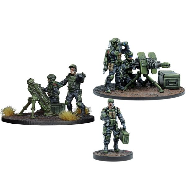 Mantic - Warpath Universe - Deadzone - Firefight - GCPS - Anti_Infantry Weapons Teams