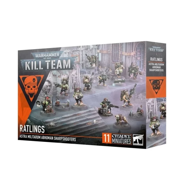 Games Workshop - Warhammer 40K - Kill Team - Astra Militarum - Ratlings - Image 2