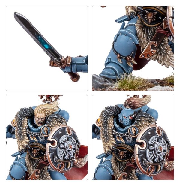 Games Workshop - Warhammer 40,000 - Space Wolves - Wolf Guard Battle Leader - Image 3