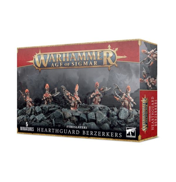 Games Workshop - Age of Sigmar - Fyreslayers - Hearthguard Berzerkers