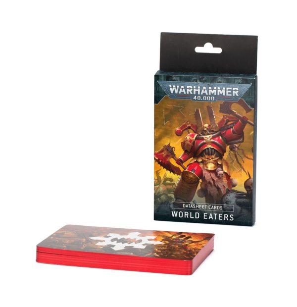 Games Workshop - Warhammer 40,000 - Datasheet Cards - World Eaters - Image 2
