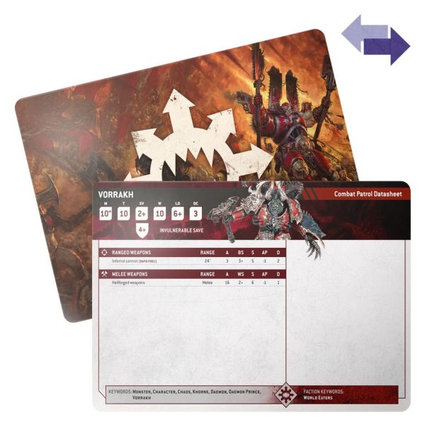 Games Workshop - Warhammer 40,000 - Datasheet Cards - World Eaters - Image 3